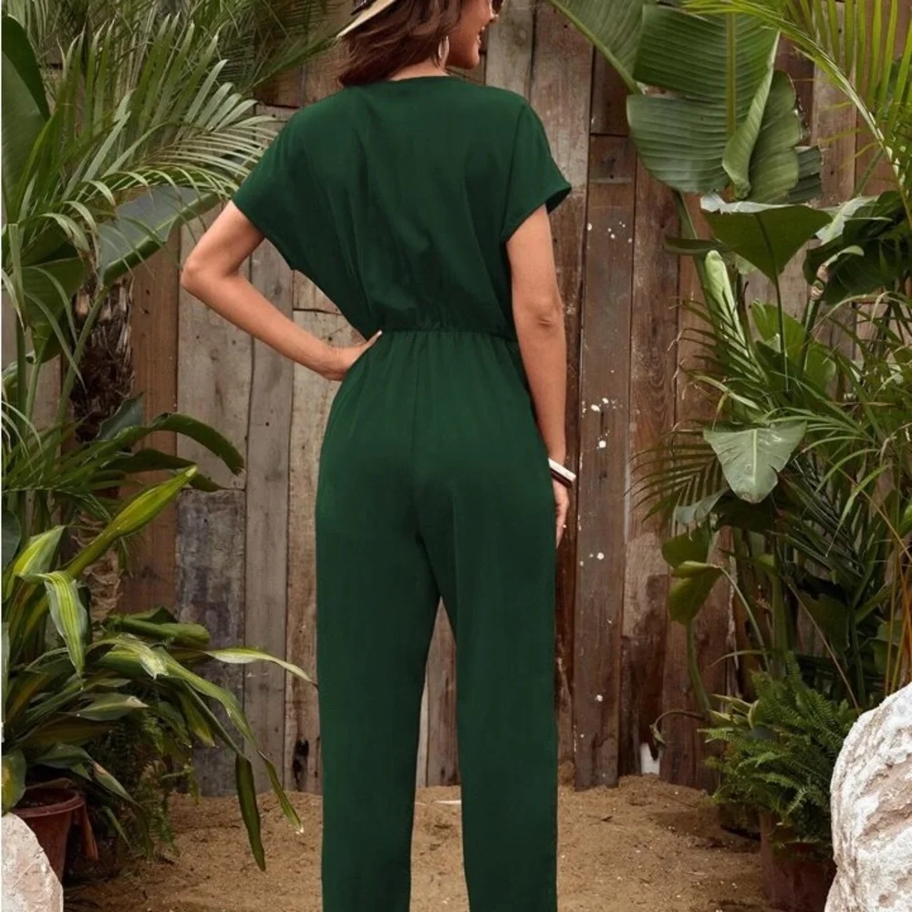 SHEIN V-Neck Jumpsuit size XL - Picture 2 of 8